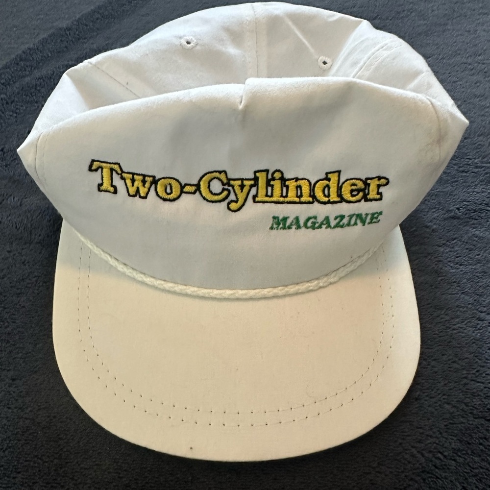 Vintage Two Cylinder Magazine Hat
